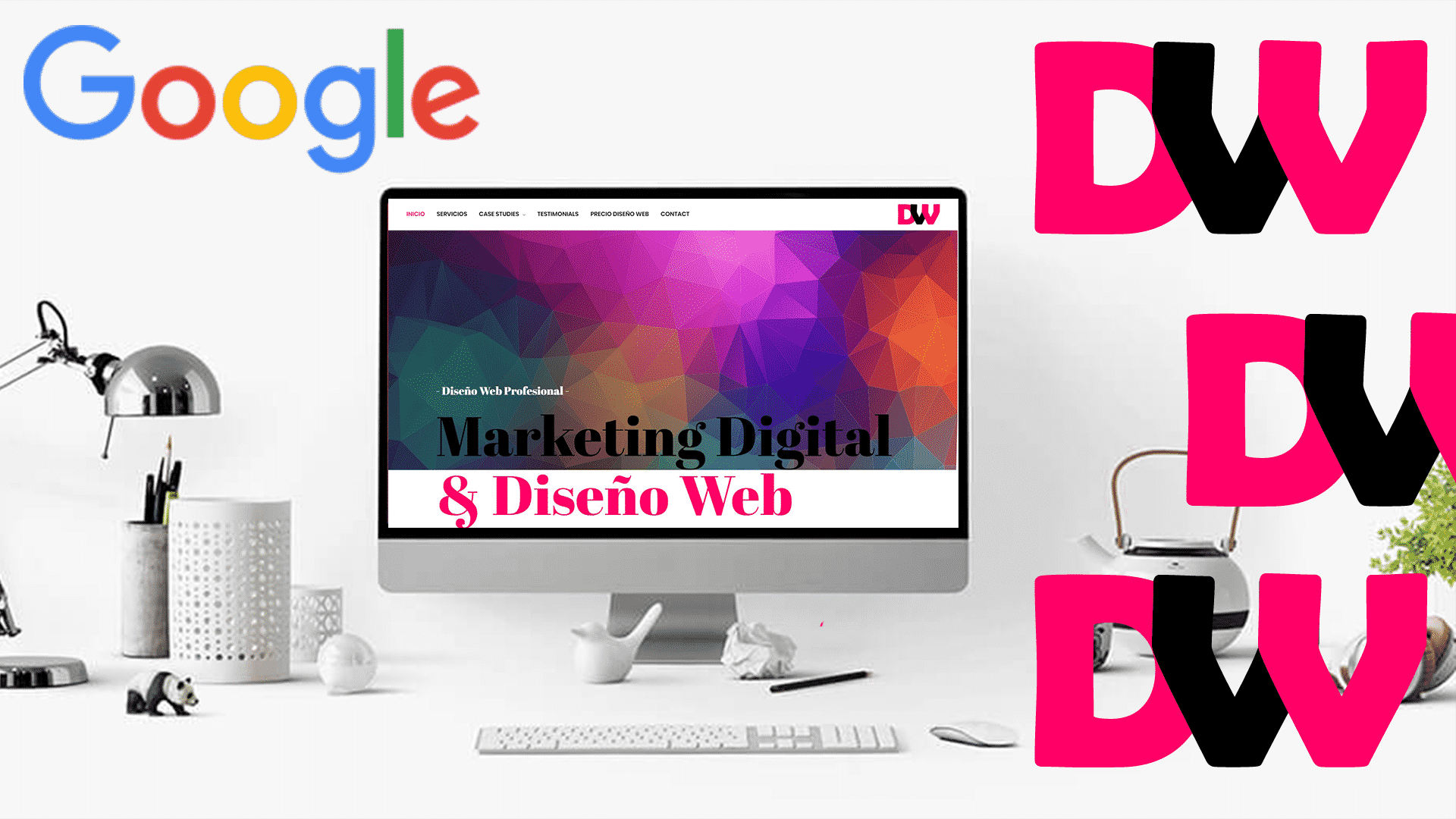 DVV diseño web lat mac google