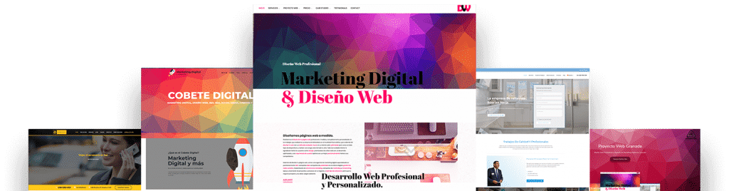collage proyecto web granada