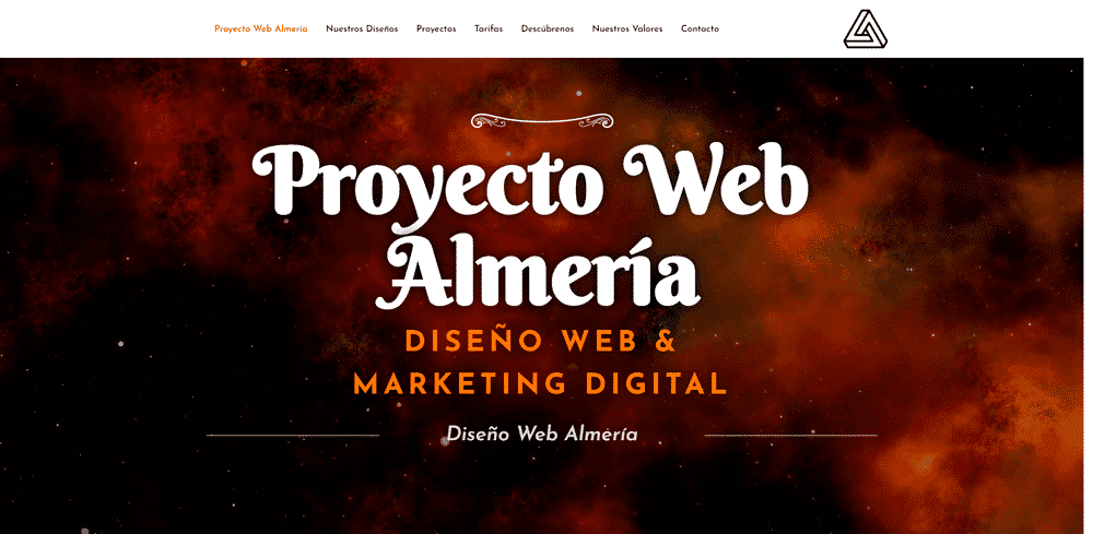 proyecto web almeria diseño web almería